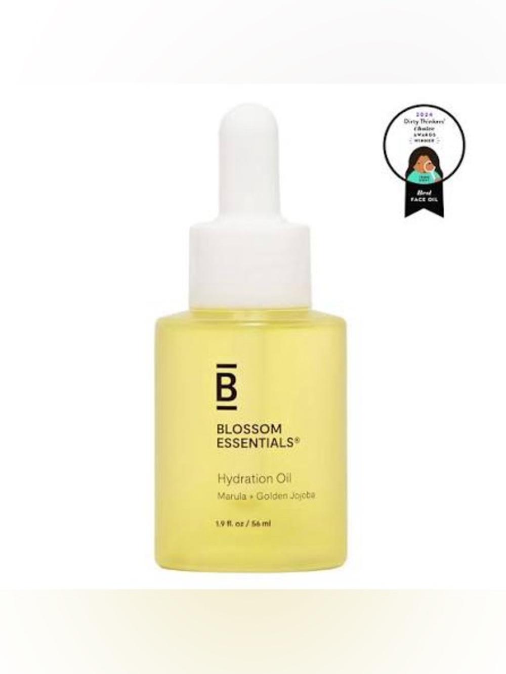 Blossom Essentials Hydration Face Body Oil 1.9oz/ 56ml Marula Golden Jojoba NEW